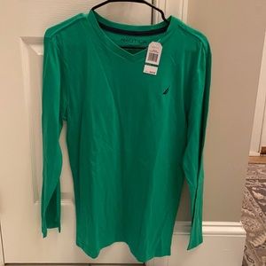 Kids large Nautica long sleeve tshirt